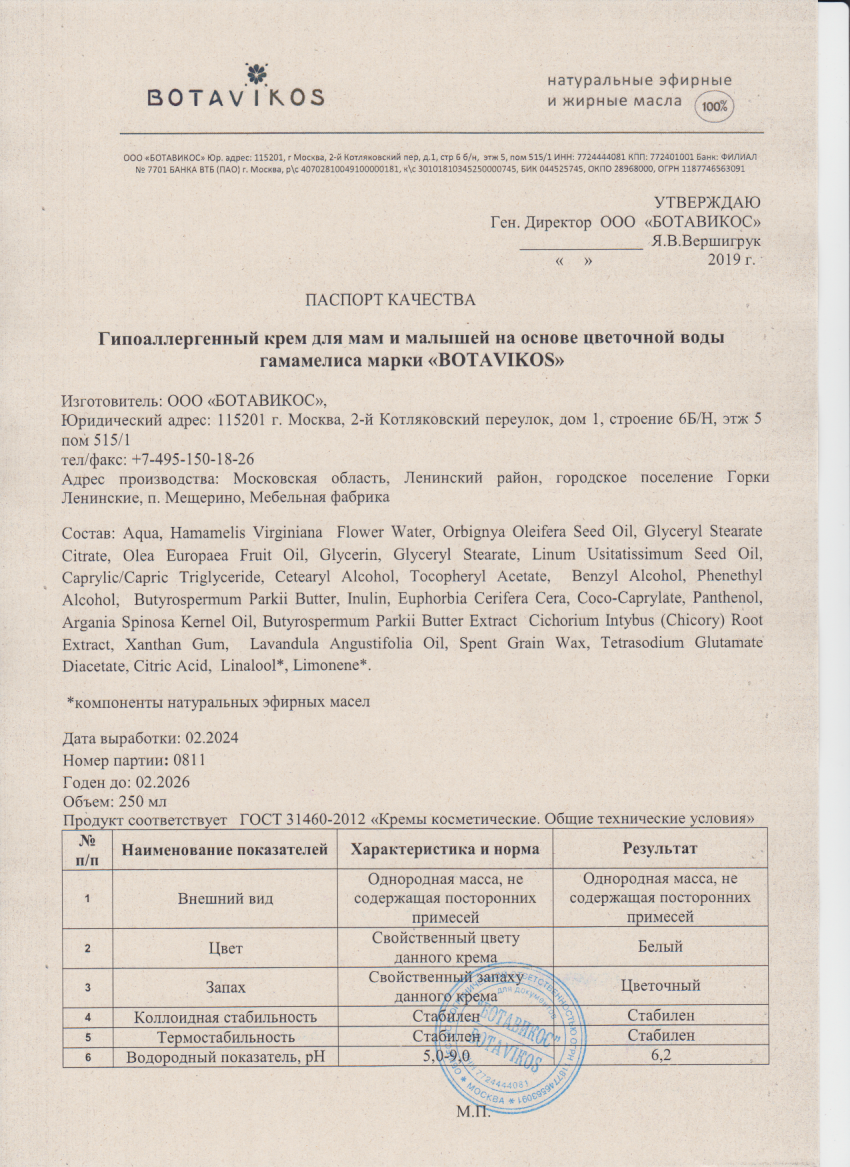 Паспорт №022024